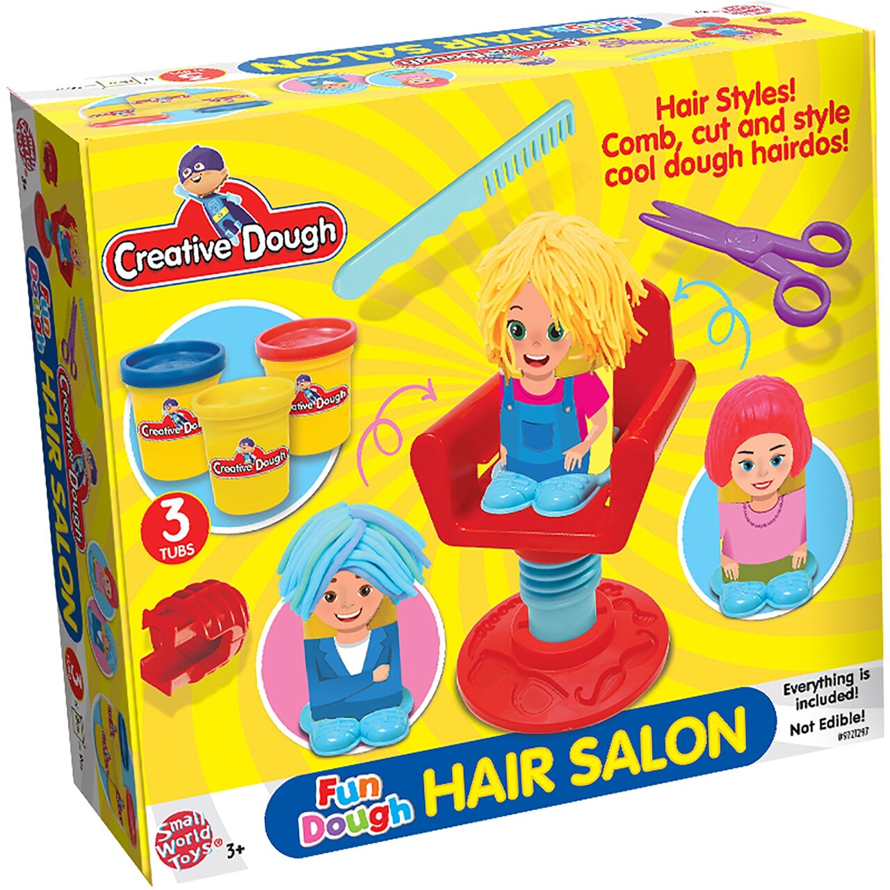 Creative Dough Fun Dough Activity Set Hair Salon